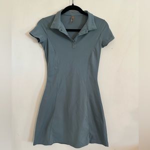 Mono B Blue/Green Tennis Dress Size Sm
